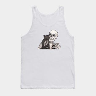 Lil cat friend Tank Top